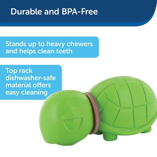 Busy Buddy Turtle Treat Dispenser Tough Dog Chew Toy 5 Busy Buddy Turtle Treat Dispenser Tough Dog Chew Toy - Image 5