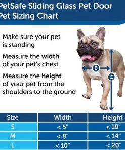 PetSafe Sliding Glass Pet Door, 2-Piece 9 PetSafe Sliding Glass Pet Door, 2-Piece -PetSafe Store 106601 PT2. SY630 V1620220937