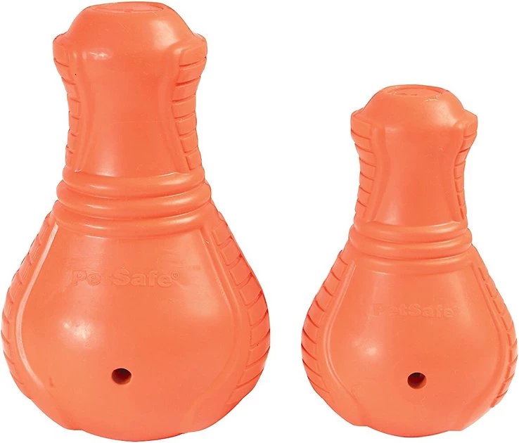 PetSafe Sportsmen Squeak-N-Treat Booya Tough Dog Chew Toy 3 PetSafe Sportsmen Squeak-N-Treat Booya Tough Dog Chew Toy - Image 3