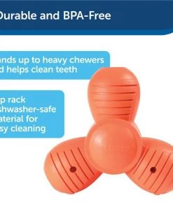 PetSafe Sportsmen Squeak-N-Treat Troog Tough Dog Chew Toy -PetSafe Store 121357 PT6. SY630 V1599831074
