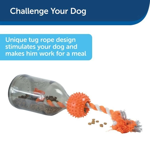 PetSafe Sportsmen Tug A Jug Treat Dispensing Tough Dog Chew Toy 6 PetSafe Sportsmen Tug A Jug Treat Dispensing Tough Dog Chew Toy - Image 6