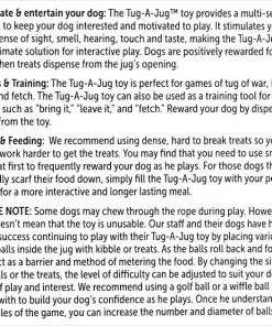PetSafe Sportsmen Tug A Jug Treat Dispensing Tough Dog Chew Toy 17 PetSafe Sportsmen Tug A Jug Treat Dispensing Tough Dog Chew Toy -PetSafe Store 121362 PT8. SY630 V1531557756