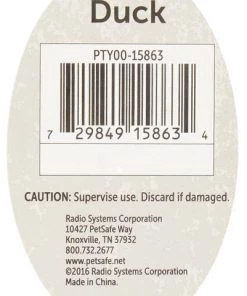 PetSafe Sportsmen Latex Meeze Duck Squeaky Dog Toy -PetSafe Store 121365 PT6. SY630 V1545248249