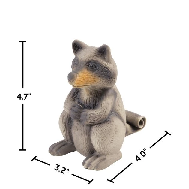 PetSafe Sportsmen Latex Meeze Raccoon Squeaky Dog Toy 2 PetSafe Sportsmen Latex Meeze Raccoon Squeaky Dog Toy - Image 2