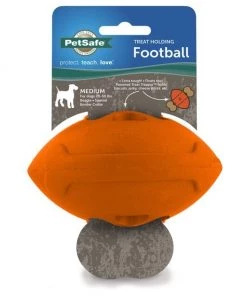 PetSafe Sportsmen Football Treat Dispensing Tough Dog Chew Toy 6 PetSafe Sportsmen Football Treat Dispensing Tough Dog Chew Toy -PetSafe Store 121369 PT3. SY630 V1599830775