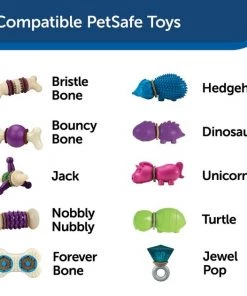 Busy Buddy Peanut Butter & Rawhide Variety Pack Refill Rings Dog Treat, Medium -PetSafe Store 121411 PT6. SY630 V1615329412