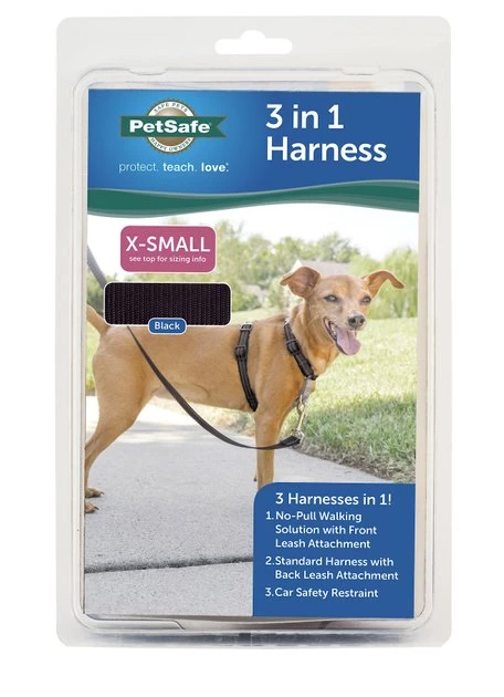 PetSafe 3-in-1 Reflective Dog Harness with Car Control Strap 7 PetSafe 3-in-1 Reflective Dog Harness with Car Control Strap - Image 7