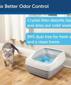 ScoopFree Sensitive Unscented Non-Clumping Crystal Cat Litter -PetSafe Store 141531 PT2. SY630 V1616681795