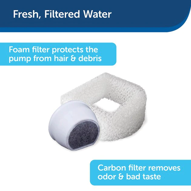 Drinkwell Seascape Ceramic Dog & Cat Fountain 3 Drinkwell Seascape Ceramic Dog & Cat Fountain - Image 3