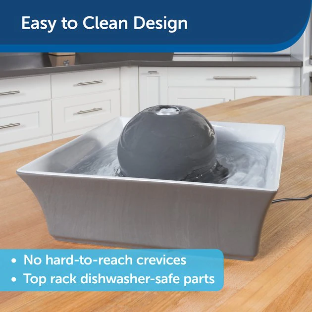 Drinkwell Seascape Ceramic Dog & Cat Fountain 5 Drinkwell Seascape Ceramic Dog & Cat Fountain - Image 5