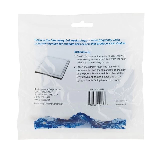 PetSafe Current Pet Fountain Replacement Carbon Filter 6 PetSafe Current Pet Fountain Replacement Carbon Filter - Image 6