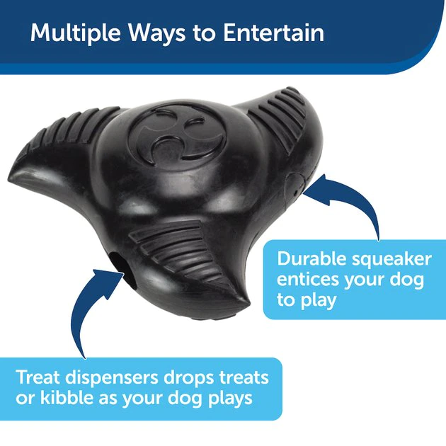 PetSafe Squeak 'n Treat Ninja Star Tough Dog Chew Toy 6 PetSafe Squeak 'n Treat Ninja Star Tough Dog Chew Toy - Image 6