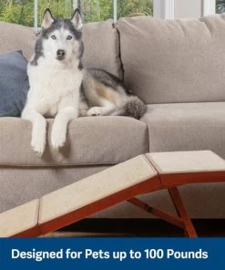 PetSafe CozyUp Foldable Wooden Cat & Dog Ramp -PetSafe Store 159078 PT3. SY630 V1646087528