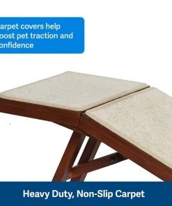 PetSafe CozyUp Foldable Wooden Cat & Dog Ramp -PetSafe Store 159078 PT4. SY630 V1646089297
