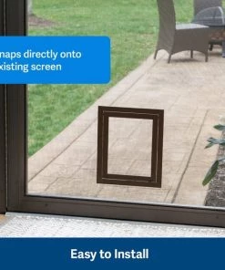 PetSafe Window & Porch Screen Pet Door -PetSafe Store 159080 PT4. SY630 V1628121985