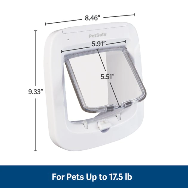 PetSafe 4-Way Locking Microchip Entry Cat Door 6 PetSafe 4-Way Locking Microchip Entry Cat Door - Image 6