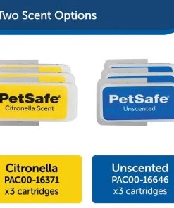 PetSafe Citronella Replacement Spray Cartridges for Spray Dog Bark & Training Collar -PetSafe Store 159102 PT4. SY630 V1609195651