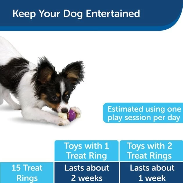 Petsafe Breakfast, Lunch, & Dinner Variety Pack Refill Rings Dog Treats, 15 count 6 Petsafe Breakfast, Lunch, & Dinner Variety Pack Refill Rings Dog Treats, 15 count - Image 6