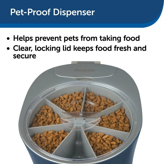 PetSafe 6-Meal Automatic Dog & Cat Feeder 2 PetSafe 6-Meal Automatic Dog & Cat Feeder - Image 2