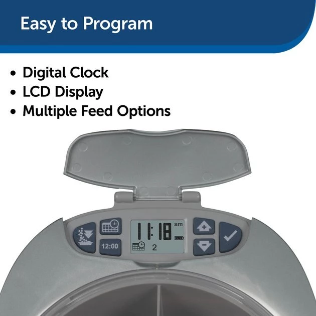 PetSafe 6-Meal Automatic Dog & Cat Feeder 3 PetSafe 6-Meal Automatic Dog & Cat Feeder - Image 3