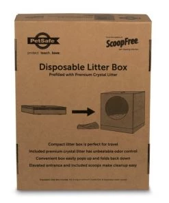PetSafe Disposable Collapsible Litter Box with ScoopFree Crystal Litter 9 PetSafe Disposable Collapsible Litter Box with ScoopFree Crystal Litter -PetSafe Store 166221 PT8. SY630 V1556575662
