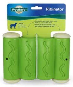 PetSafe Ribinator Treat Dispensing Tough Dog Chew Toy -PetSafe Store 166245 PT8. SY630 V1556575617