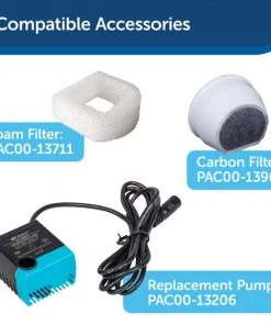 PetSafe Creekside Ceramic Dog & Cat Fountain, 60-oz -PetSafe Store 247077 PT5. SY630 V1596732960