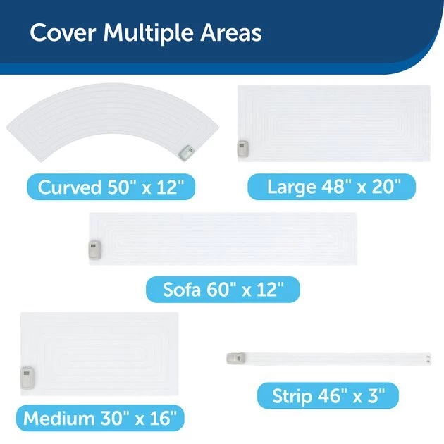PetSafe Generation 2 ScatMat Curved Dog & Cat Training Mat 6 PetSafe Generation 2 ScatMat Curved Dog & Cat Training Mat - Image 6