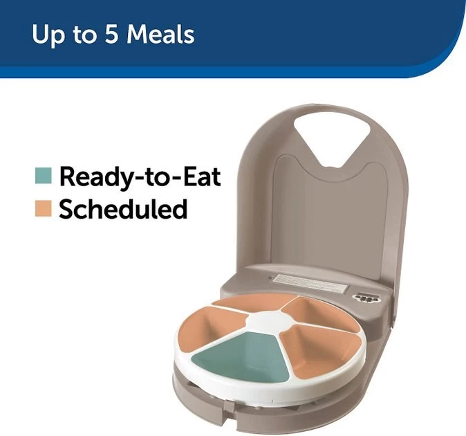 PetSafe Eatwell 5-Meal Automatic Dog & Cat Feeder 3 PetSafe Eatwell 5-Meal Automatic Dog & Cat Feeder - Image 3