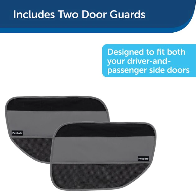 PetSafe Happy Ride Car Door Protectors, Gray 2 PetSafe Happy Ride Car Door Protectors, Gray - Image 2