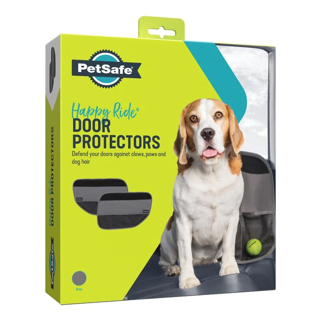 PetSafe Happy Ride Car Door Protectors, Gray 7 PetSafe Happy Ride Car Door Protectors, Gray - Image 7
