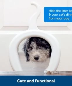 PetSafe Durable Interior Cat Door, Up to 20-lbs, ​​​​​​​White -PetSafe Store 363624 PT3. SY630 V1657657335