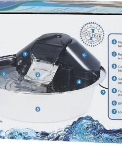 Drinkwell Zen Stainless Steel Dog & Cat Fountain -PetSafe Store 63132 PT8. SY630 V1545233231