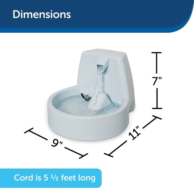 Drinkwell Original Plastic Dog & Cat Fountain 6 Drinkwell Original Plastic Dog & Cat Fountain - Image 6