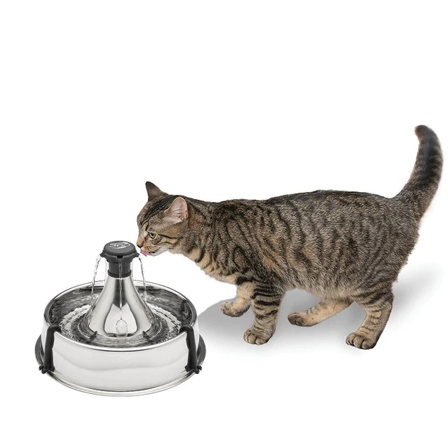 Drinkwell 360 Stainless Steel Pet Fountain 1 Drinkwell 360 Stainless Steel Pet Fountain