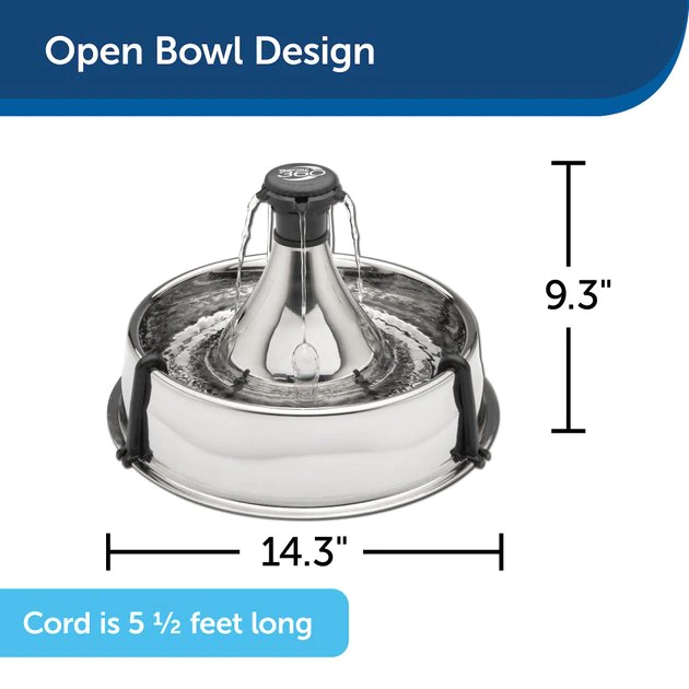 Drinkwell 360 Stainless Steel Pet Fountain 6 Drinkwell 360 Stainless Steel Pet Fountain - Image 6