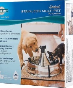 Drinkwell 360 Stainless Steel Pet Fountain 17 Drinkwell 360 Stainless Steel Pet Fountain -PetSafe Store 63138 PT8. SY630 V1545233224
