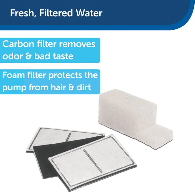 Drinkwell Outdoor Carbon & Foam Replacement Filter Combo Pack 3 Drinkwell Outdoor Carbon & Foam Replacement Filter Combo Pack - Image 3