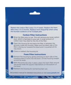 Drinkwell Outdoor Carbon & Foam Replacement Filter Combo Pack 11 Drinkwell Outdoor Carbon & Foam Replacement Filter Combo Pack -PetSafe Store 63156 PT5. SY630 V1626366975