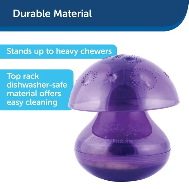 Busy Buddy Magic Mushroom Treat Dispenser Dog Toy 5 Busy Buddy Magic Mushroom Treat Dispenser Dog Toy - Image 5