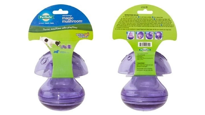 Busy Buddy Magic Mushroom Treat Dispenser Dog Toy 8 Busy Buddy Magic Mushroom Treat Dispenser Dog Toy - Image 8