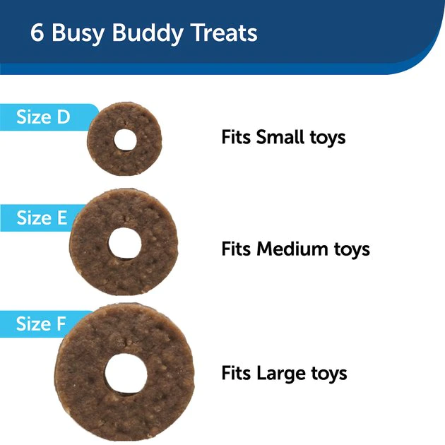 Busy Buddy Ultra-Thick Natural Rawhide Rings Dog Treats, Size F 4 Busy Buddy Ultra-Thick Natural Rawhide Rings Dog Treats, Size F - Image 4