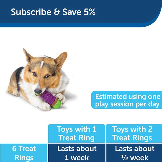 Busy Buddy Ultra-Thick Natural Rawhide Rings Dog Treats, Size F 7 Busy Buddy Ultra-Thick Natural Rawhide Rings Dog Treats, Size F - Image 7