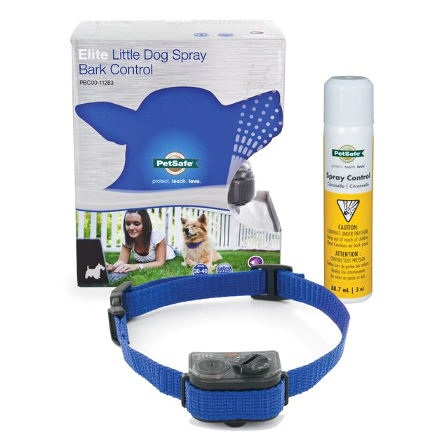 PetSafe Elite Little Dog Waterproof Spray Dog Bark Collar 1 PetSafe Elite Little Dog Waterproof Spray Dog Bark Collar