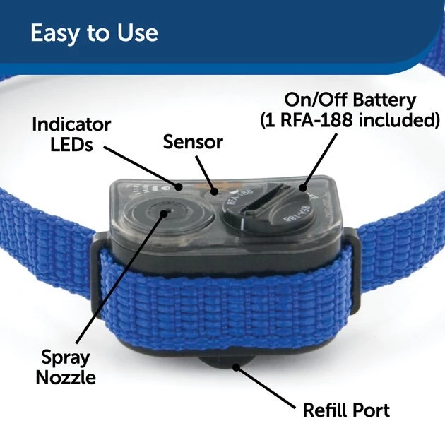 PetSafe Elite Little Dog Waterproof Spray Dog Bark Collar 4 PetSafe Elite Little Dog Waterproof Spray Dog Bark Collar - Image 4