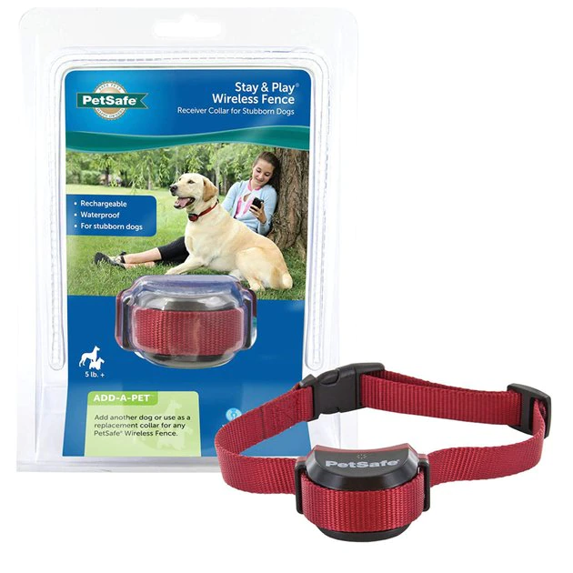 PetSafe Stubborn Dog Stay+Play Wireless Fence Receiver Collar 1 PetSafe Stubborn Dog Stay+Play Wireless Fence Receiver Collar