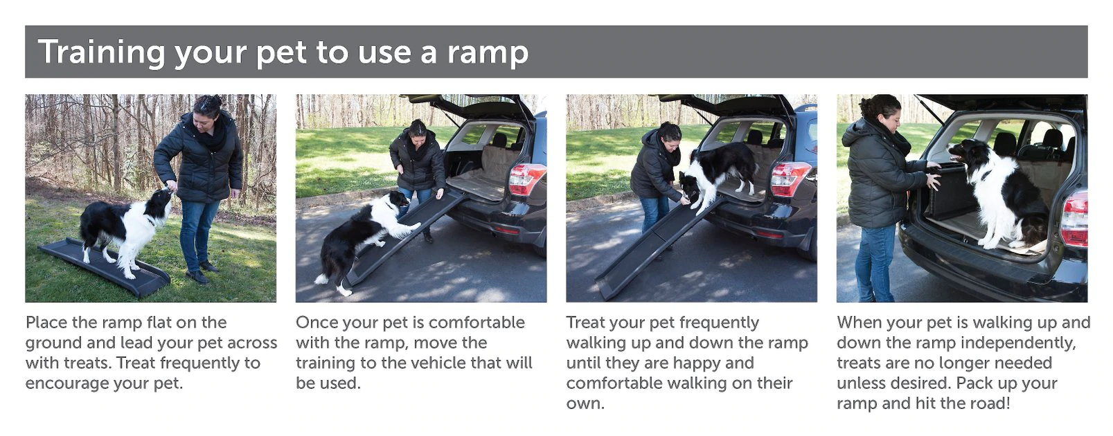 PetSafe Happy Ride Extendable Dog Car Ramp 6 PetSafe Happy Ride Extendable Dog Car Ramp - Image 6