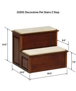PetSafe CozyUp Wooden Cat & Dog Stairs -PetSafe Store 68749 PT8. SY630 V1532548013