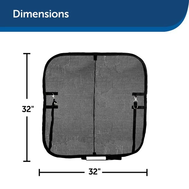 PetSafe Happy Ride Front Seat Mesh Dog Barrier 6 PetSafe Happy Ride Front Seat Mesh Dog Barrier - Image 6