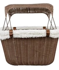 PetSafe Happy Ride Wicker Cat & Dog Bicycle Basket